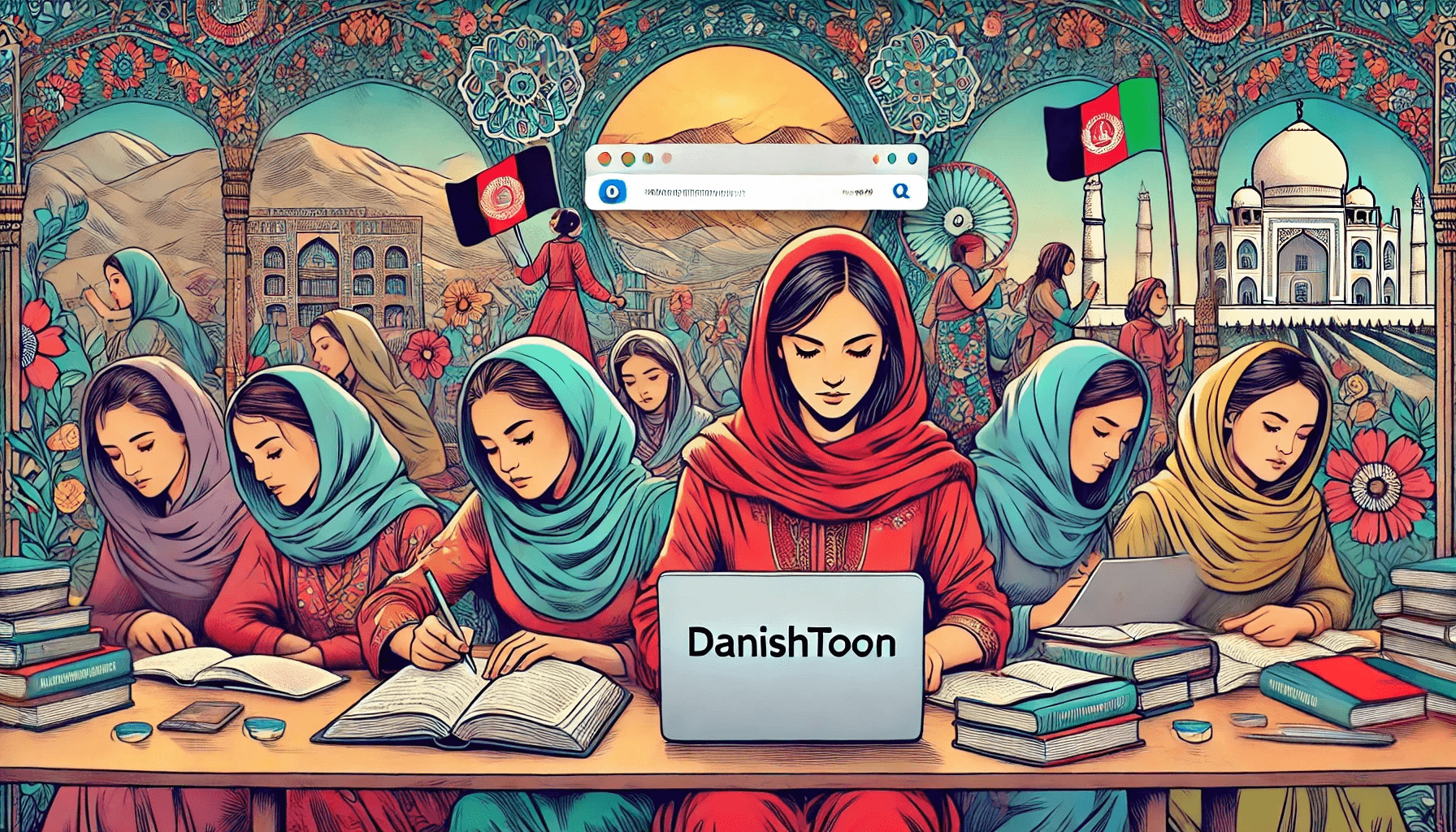 Danishtoon platform interface